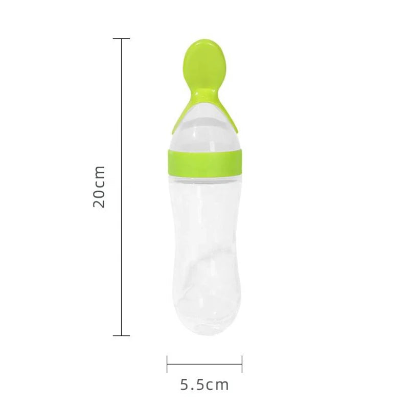 Squeezing Feeding Bottle